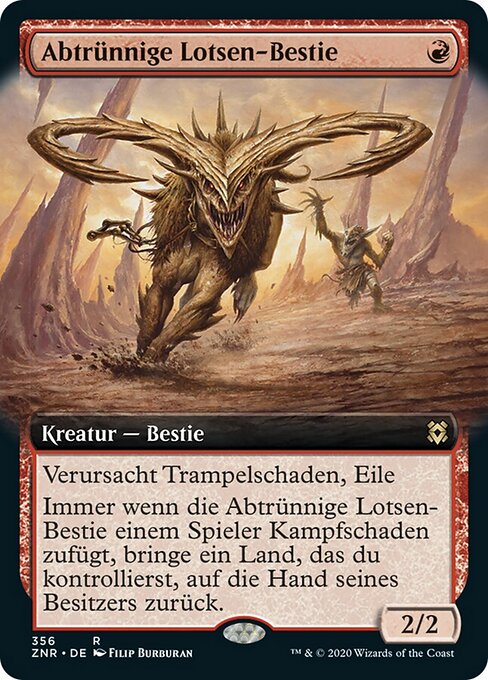 Wayward Guide-Beast (Extended Art)