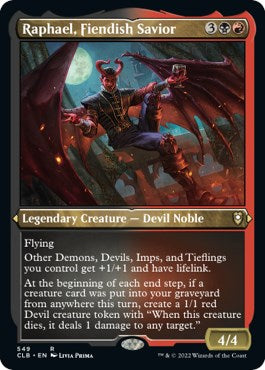Raphael, Fiendish Savior (Foil Etched)