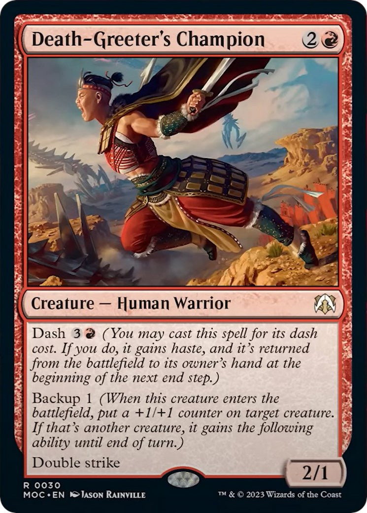 Death-Greeter's Champion
