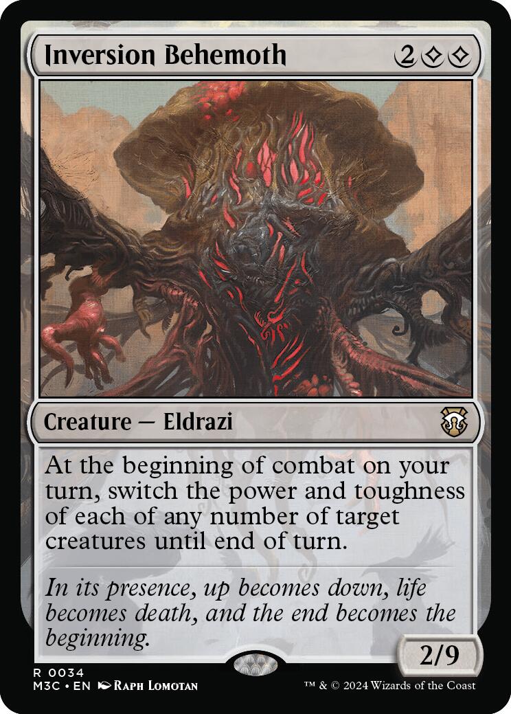 Inversion Behemoth  (Ripple Foil)