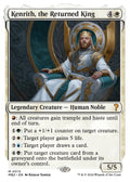 Kenrith, the Returned King (White Border)