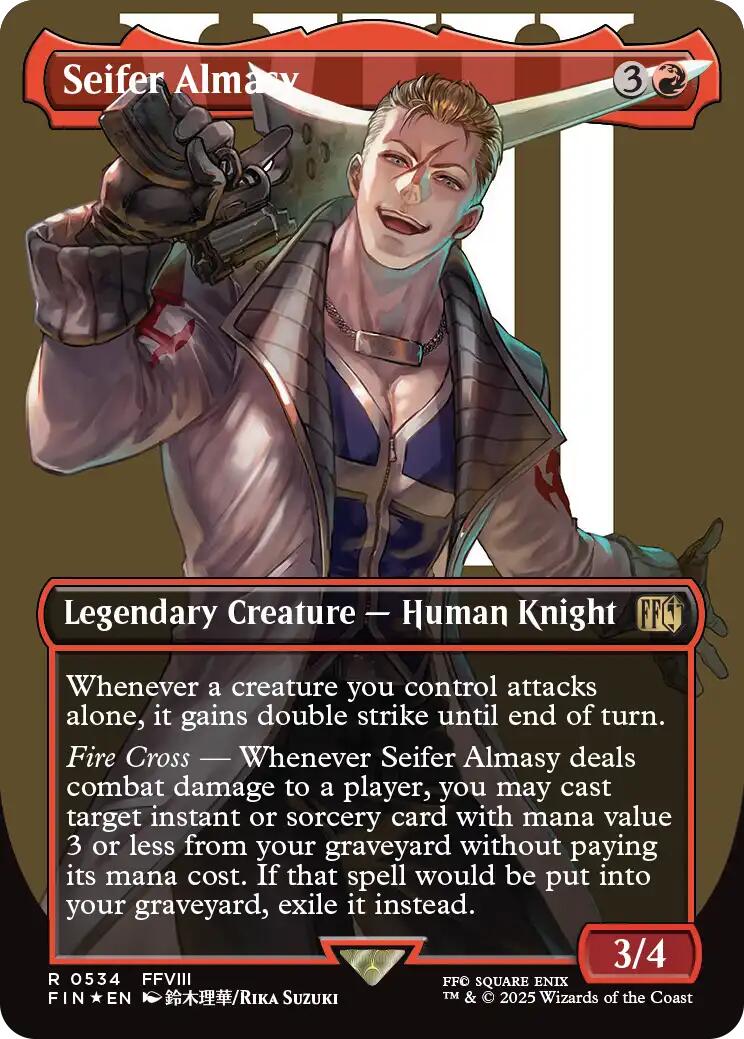Seifer Almasy (Borderless) (Surge Foil)