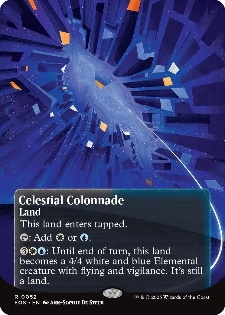 Celestial Colonnade (0052) (Borderless)