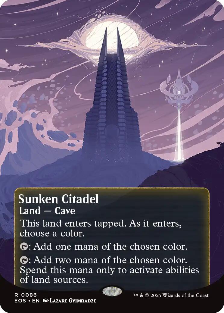 Sunken Citadel (0086) (Borderless)