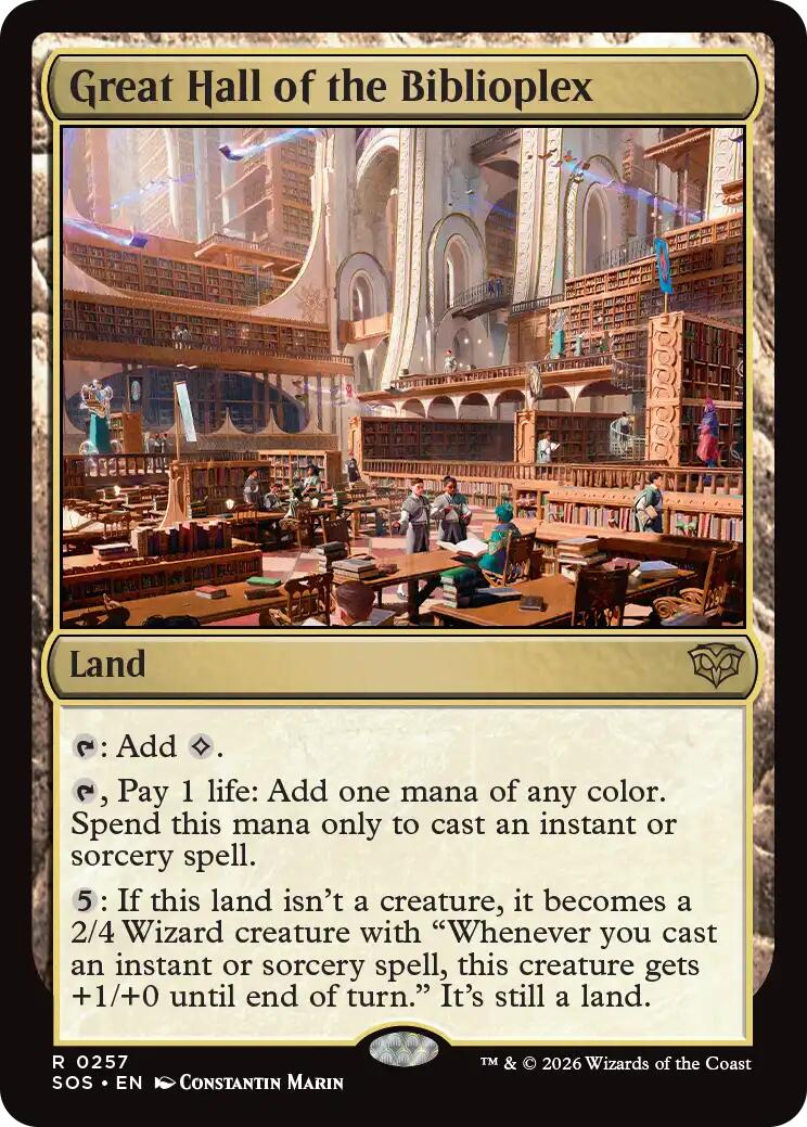 Great Hall of the Biblioplex
